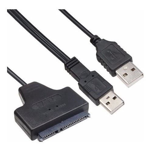 Cabo Adaptador E Conversor Usb Sata Hd 2.5 Notebook E Ssd