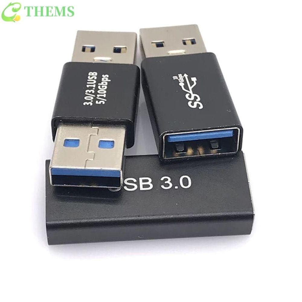 THEMS Tipo C Adaptador Universal USB 3.0 De Alta Qualidade Macho Para Super Velocidade Mesa Telefônica Fêmea USB3.0