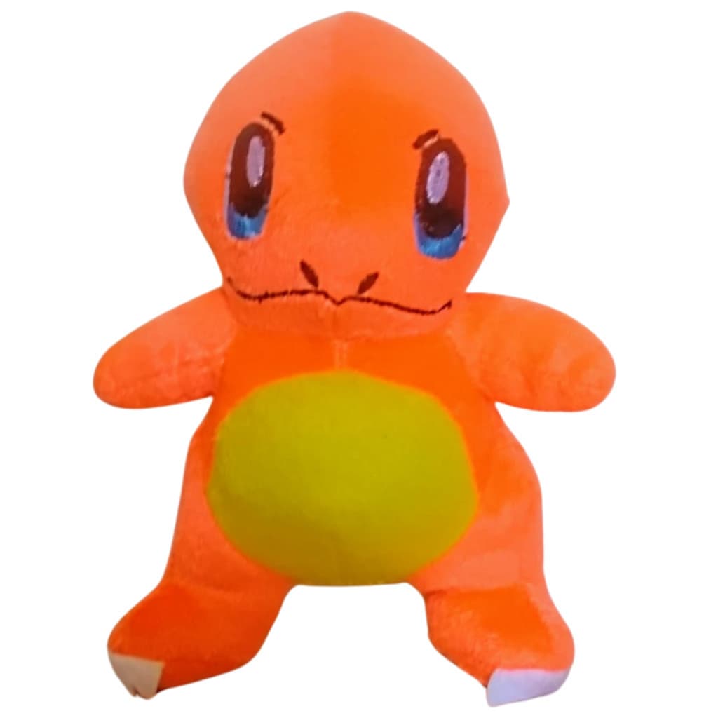 Pelúcia Chamander 20cm da Turma do Picachu