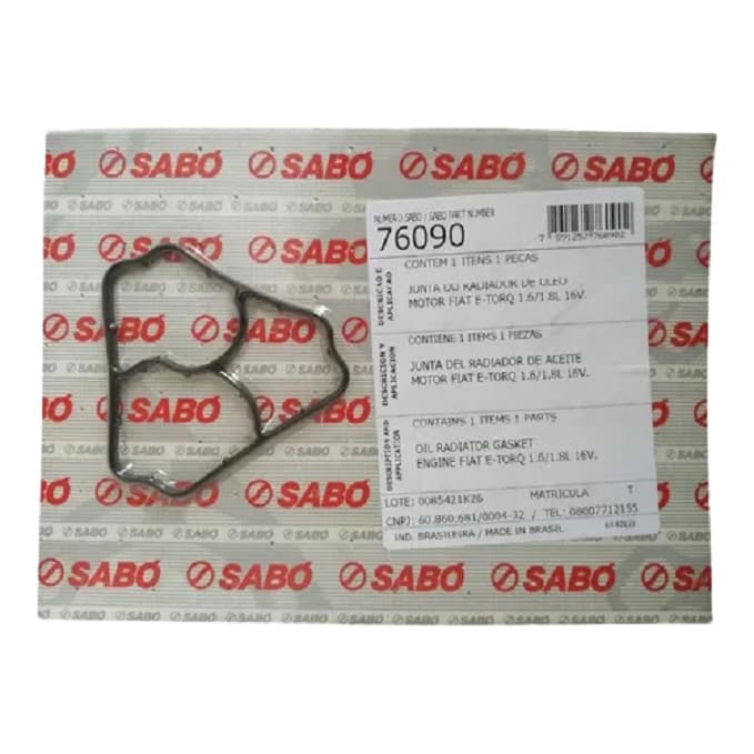 Junta Do Suporte Filtro De Óleo Grand Siena 1.6 16v E-torq