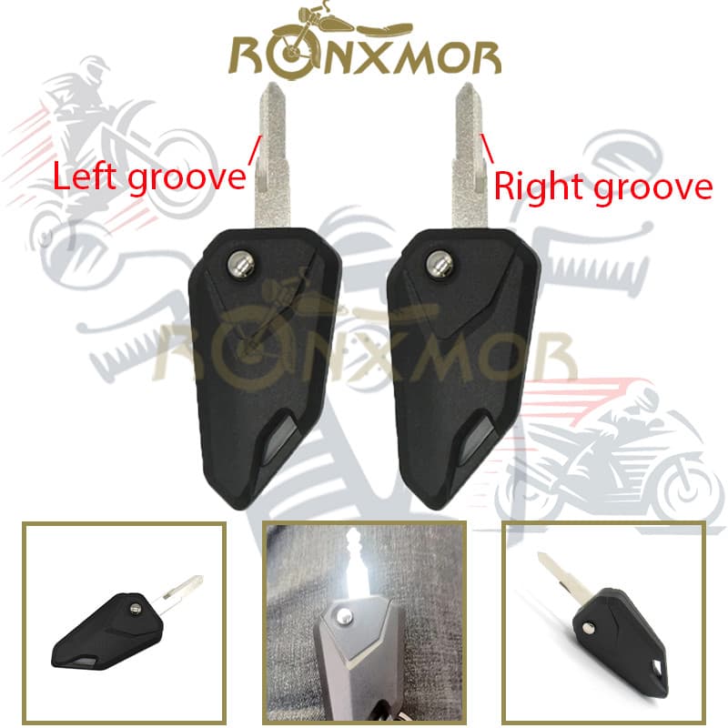 Ronmmor 1PC Acessórios De Modificação De Scooter De Motocicleta Chaveiro Elétrica Veículo Assistido Por Energia Automáti