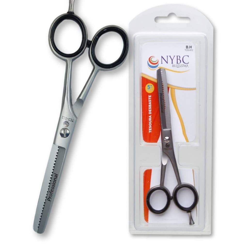 Tesoura Cabelo Desbaste 5,5" 14,0 Cm Inox 420 NYBC