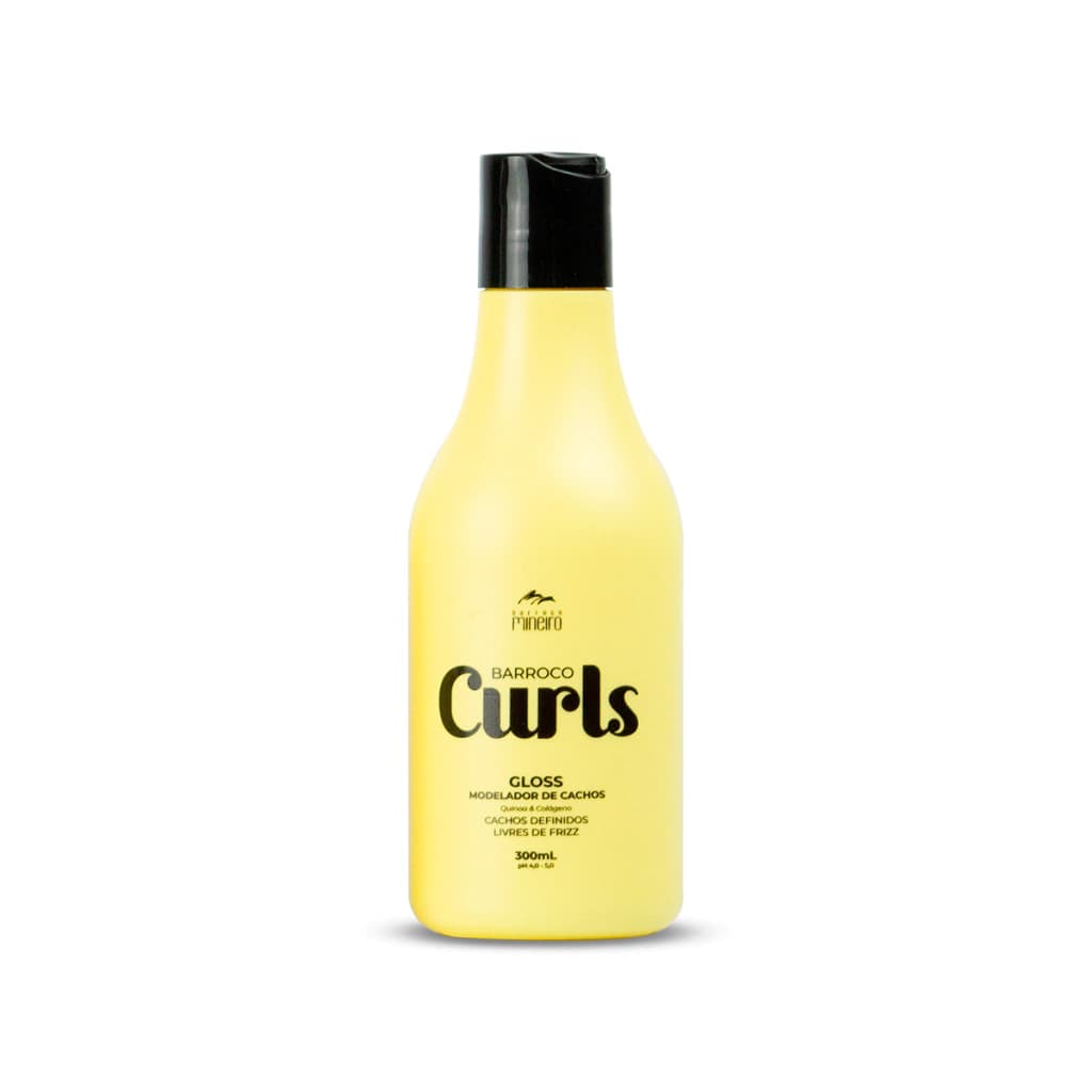 Gloss Modelador de Cachos Barroco Mineiro Barroco Curls 300ml