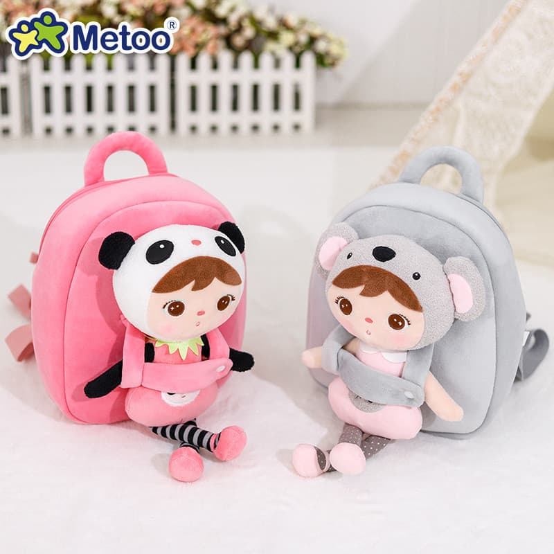Metoo Keppel Boneca de pelúcia Mochila Destacável , Presentes Para Crianças, Koala, Panda, Bag , Kindergarten SchoolBag