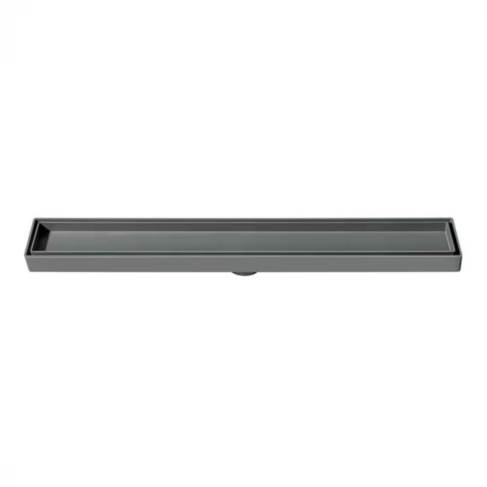 Ralo Invisível Box Banheiro Linear Oculto Seca Piso 5x50 Invisível Sifonado