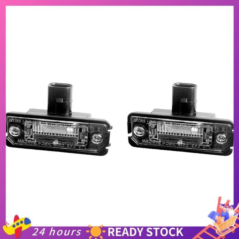2X Lâmpada De Luz De Placa De Licença 1J6943021B Para 2006 2010 GOLF MK4 1998 2000 2004