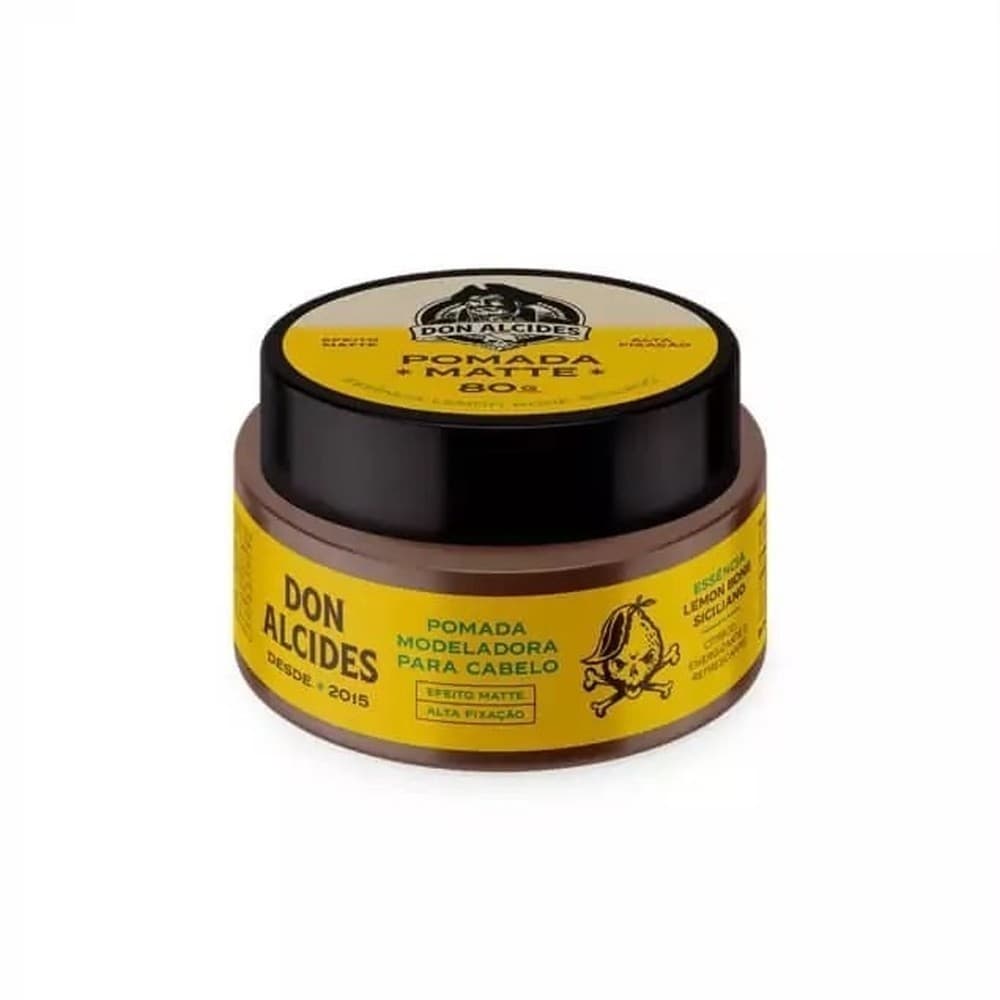 Pomada para Cabelo Lemon Bone Pomade Don Alcides - 80gr