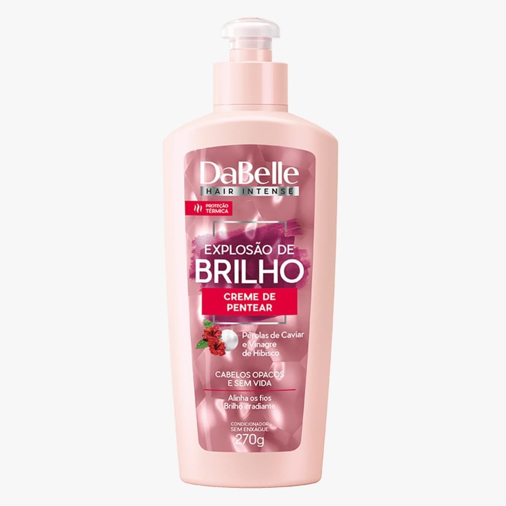 Creme de Pentear Dabelle 270g Explosão de Brilho