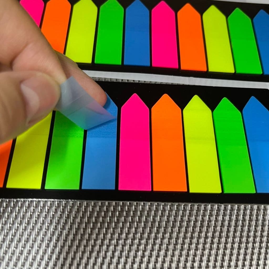 Kit Bloco De Notas  Bloco Adesivo Para Anotações Colorido