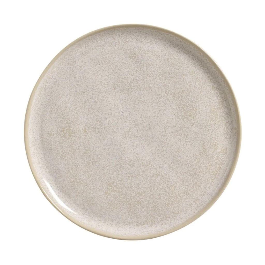 Prato Raso Porto Brasil Bio Latte 27,5 Cerâmica Premium Design Orgânico Mesa Posta Sofisticada