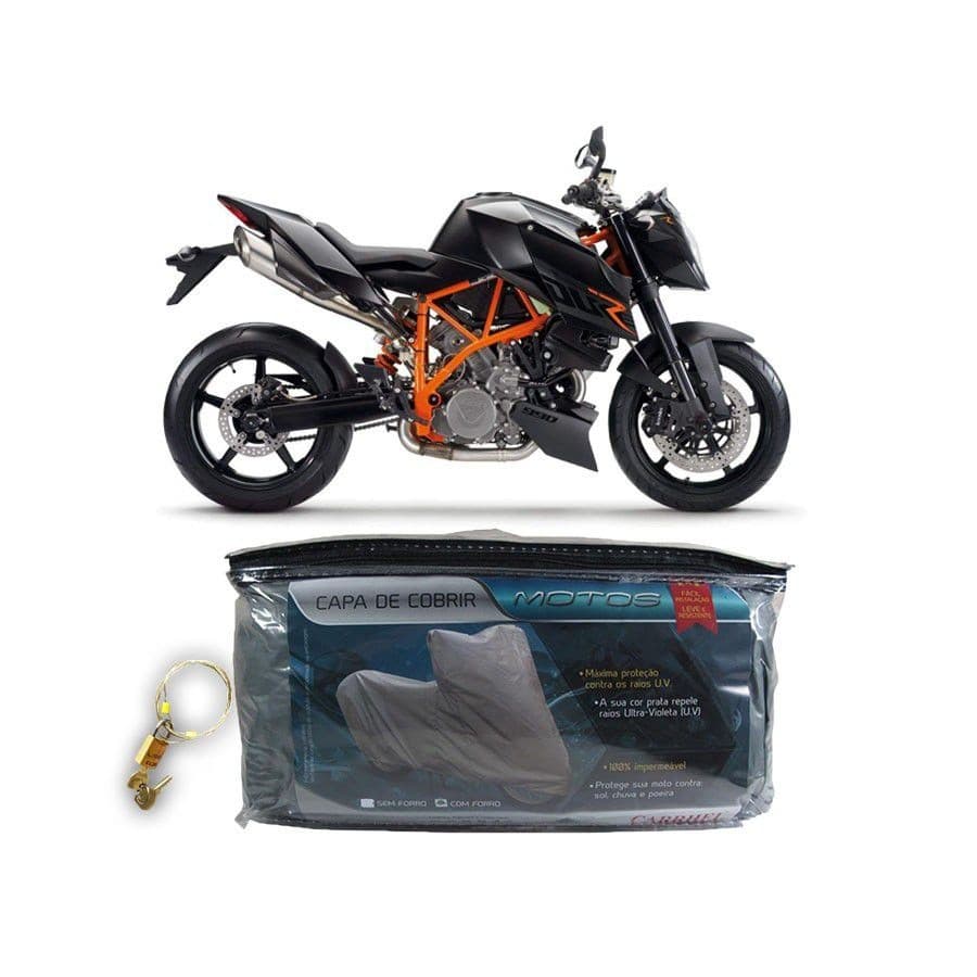 Capa com cadeado para cobrir KTM Superduke 990 M(205)