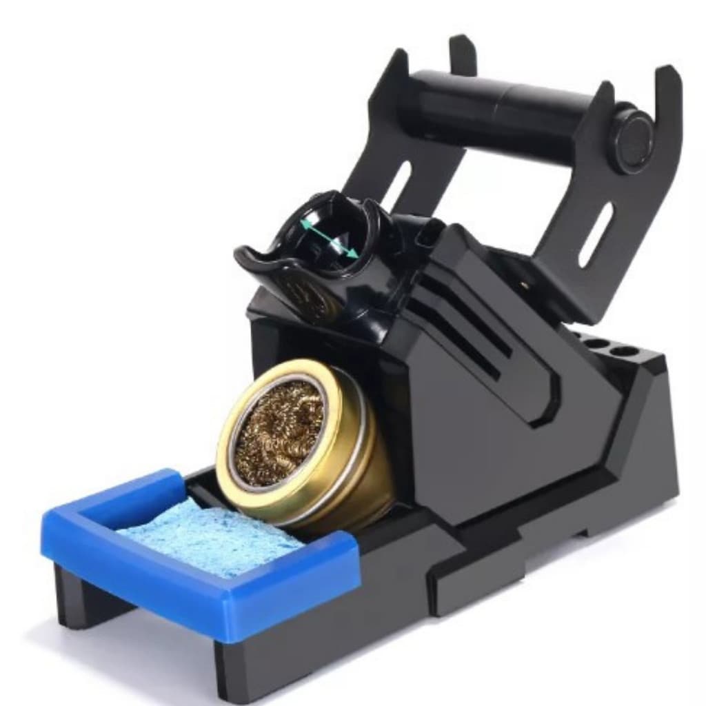 Suporte para ferro de solda 5 em 1 com esponja de metal