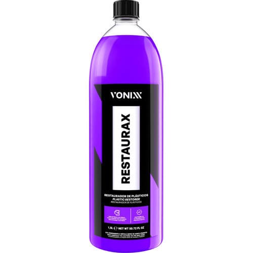 Restaurax 1,5l Vonixx Restaurador de Superficies Plasticas Brilho Intenso Com Aspecto de Novo