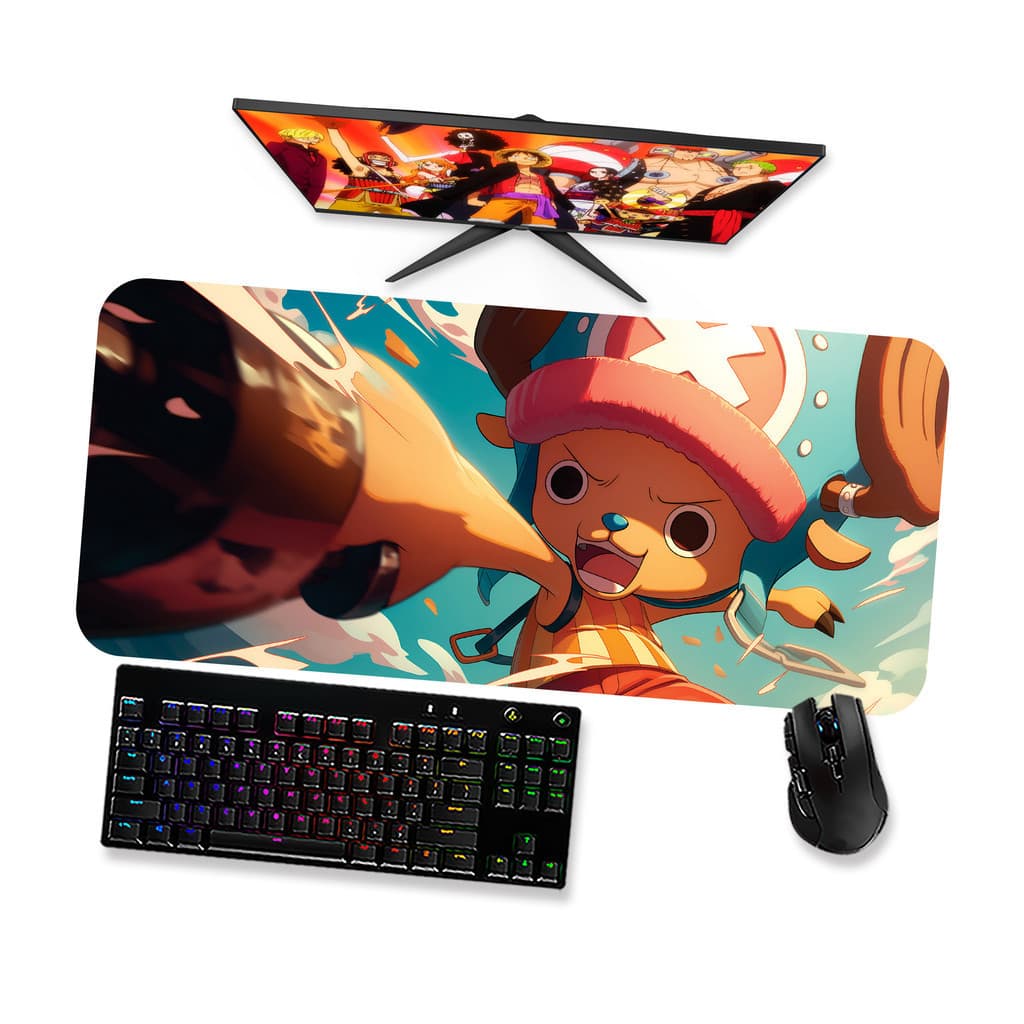 Mouse Pad Gamer Grande ONE PIECE  TONY TONY CHOPPER 1 90x40 80x40 60x40 70x30 45x40