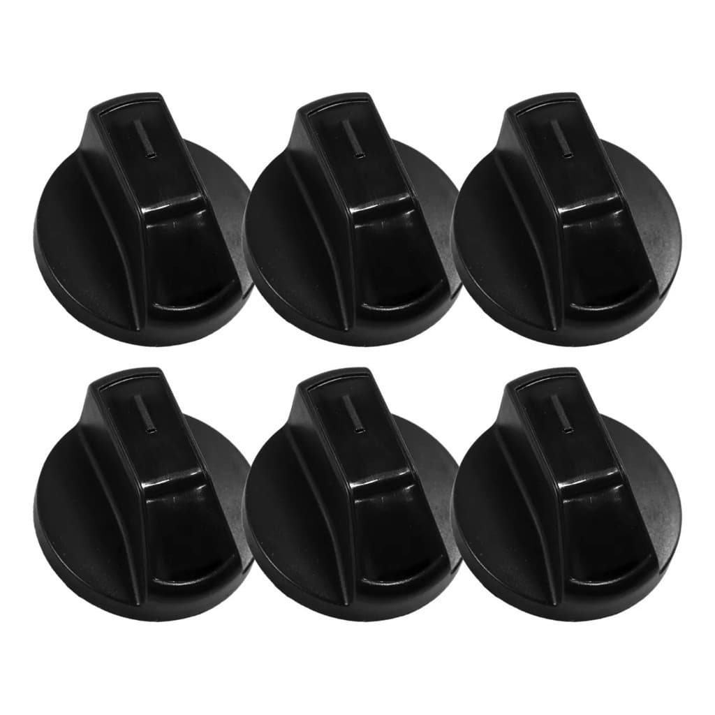 KIT 6 BOTÃO FOGÃO GRAN CHEFF 5 BOCAS FISCHER