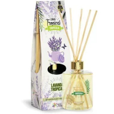 Difusor de Luxo Aromatizador Ambiente Lavanda Tropicália 350ml Tropical Aromas