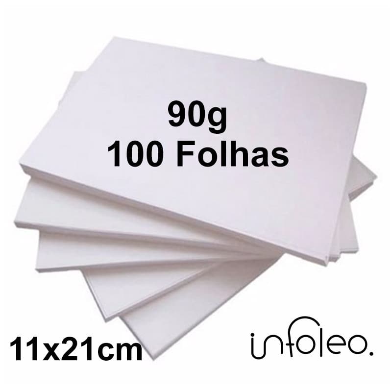 Papel Offset 11x21cm 90g Projeto Dia das Mães Carol Branco Miolo - 100 Folhas