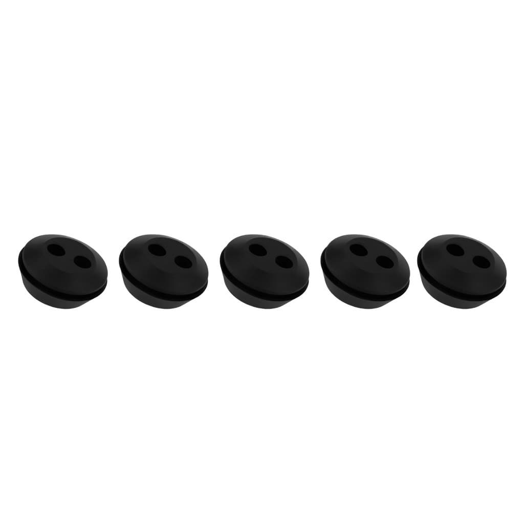 Kit 5 Borracha Tanque de Combustível com 2 furos P/ Roçadeira 19mm
