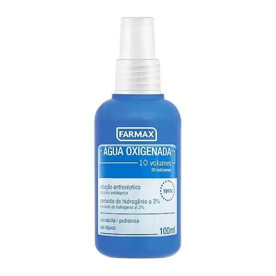 Agua oxigenada antisseptica 10 spray 100ml