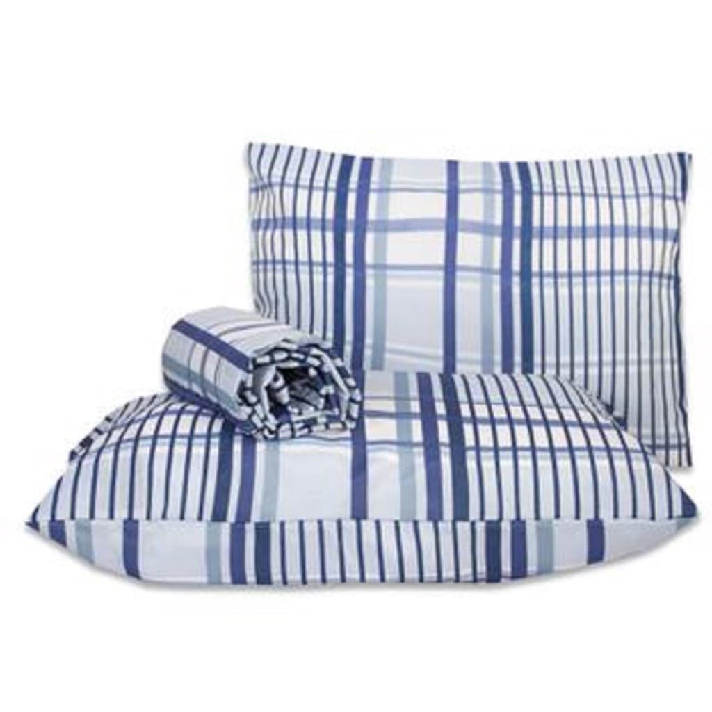 JOGO DE LENÇOL PARA CAMA SOLTEIRO ESTAMPADA SORTIDAS BOX 2 PEÇAS COM ELÁSTICO  + 1 FRONHA COM ACABAMENTO  100%POLIÉSTER