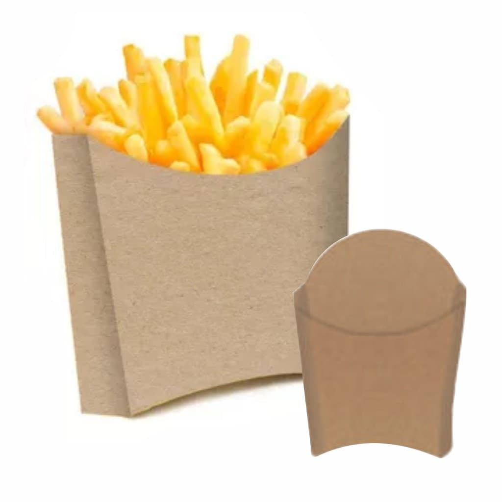 Caixa Embalagem Caixinha Batata Frita M 50un Kraft Fast Food