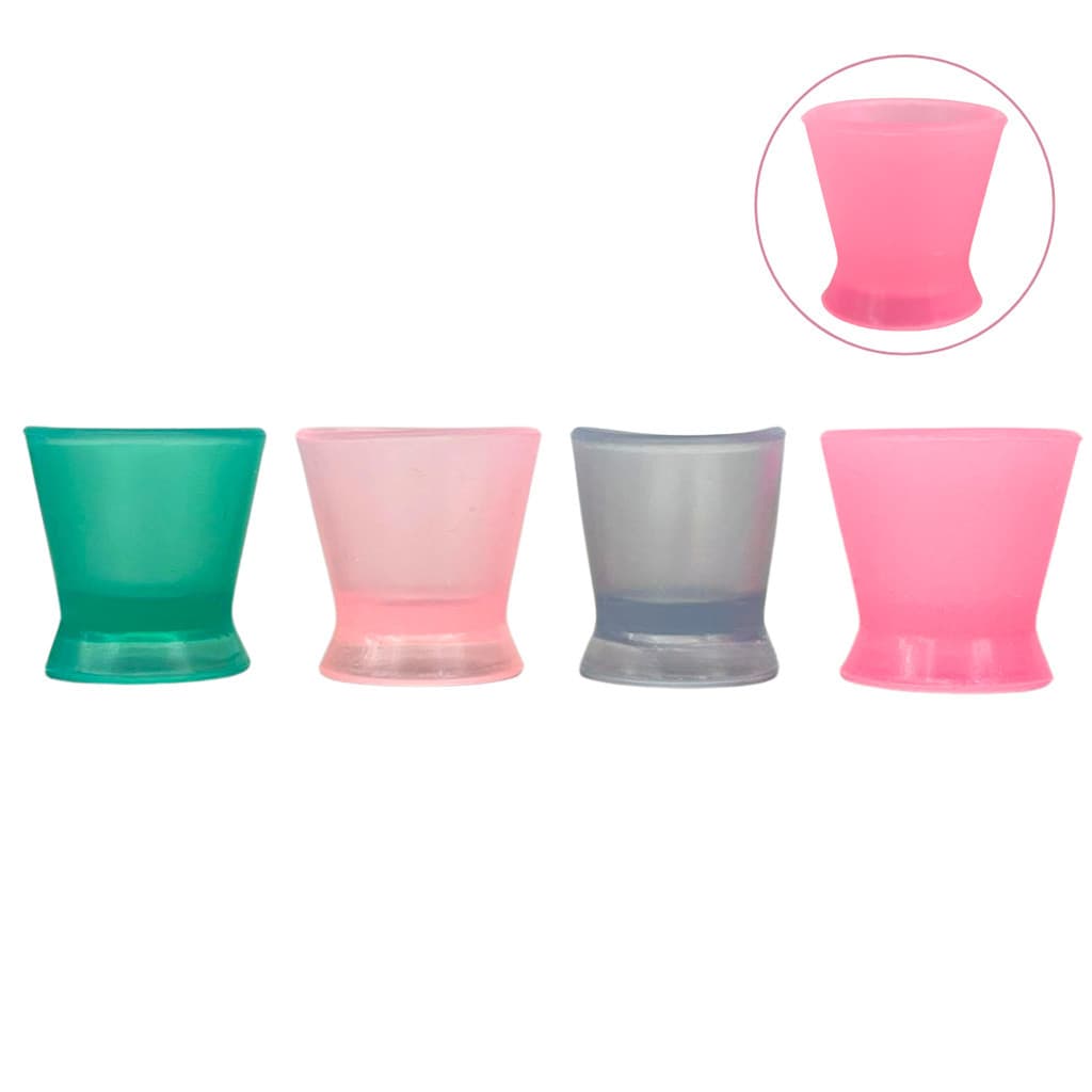Dappen De Silicone Pequeno Para Mistura De Henna E Micropigmentação Nova OGP Opções