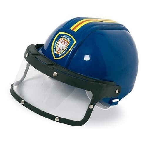 Capacete Infantil Policia Fantasia Brinquedo Policial Herói