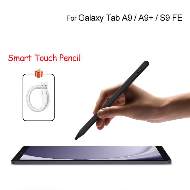 Caneta Stylus Para Samsung Galaxy Tab A9 Plus A9 + Tablet Recarregável S9 FE Ultra S7 S8 Lápis De Desenho Com Tela De Toque