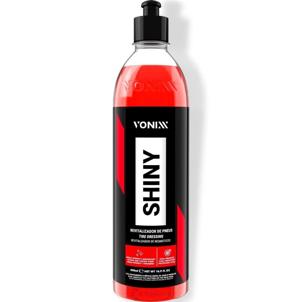 Revitalizador De Pneu Pretinho Shiny Vonixx - 500ML