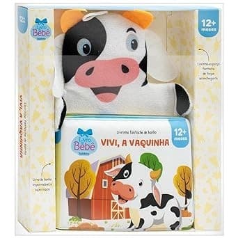 Livrinho fantoche de banho - Vivi a vaquinha