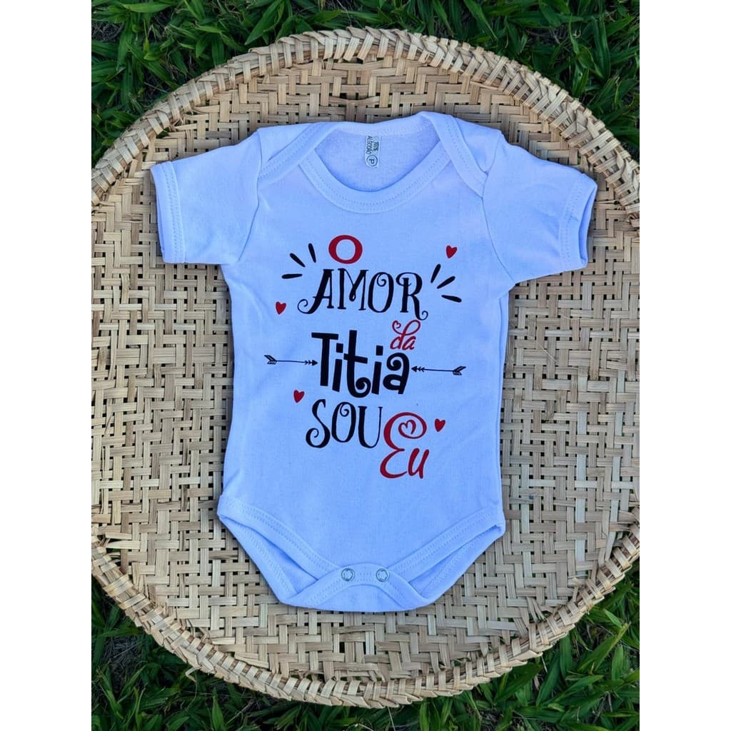 Body Temático O Amor da Titia sou Eu