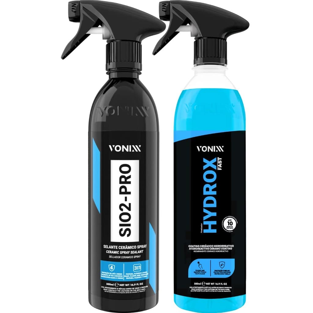 Hydrox Fast Vonixx Coating Cerâmico Carro Molhado Sio2 Pro Selante Ceramico Spray