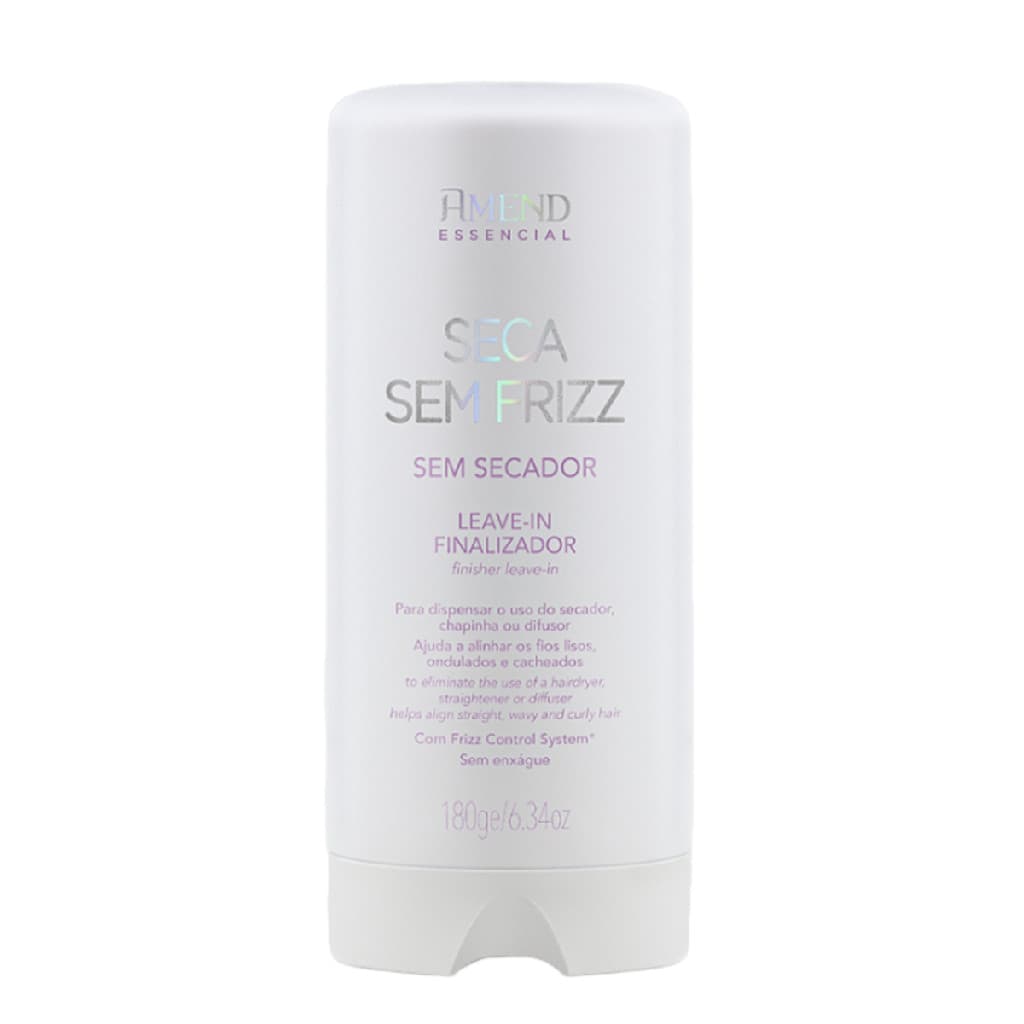 Amend Leave-in Finalizador Essencial Seca Sem Frizz 180ml