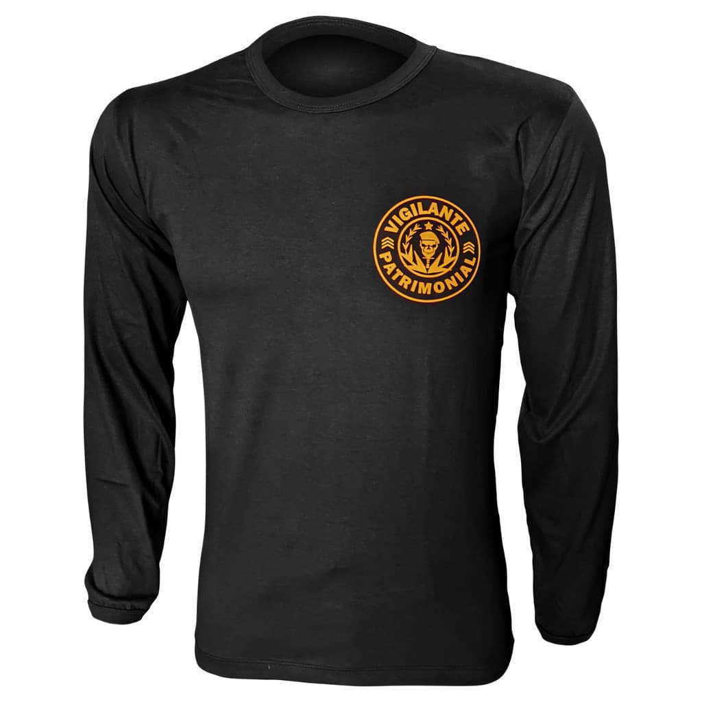 Uniforme Vigilante Patrimonial Manga Longa 100% Algodão
