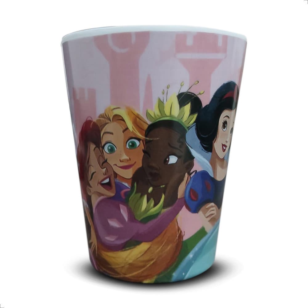 Copo Infantil Disney Princesas Meninas Melamine 300ml