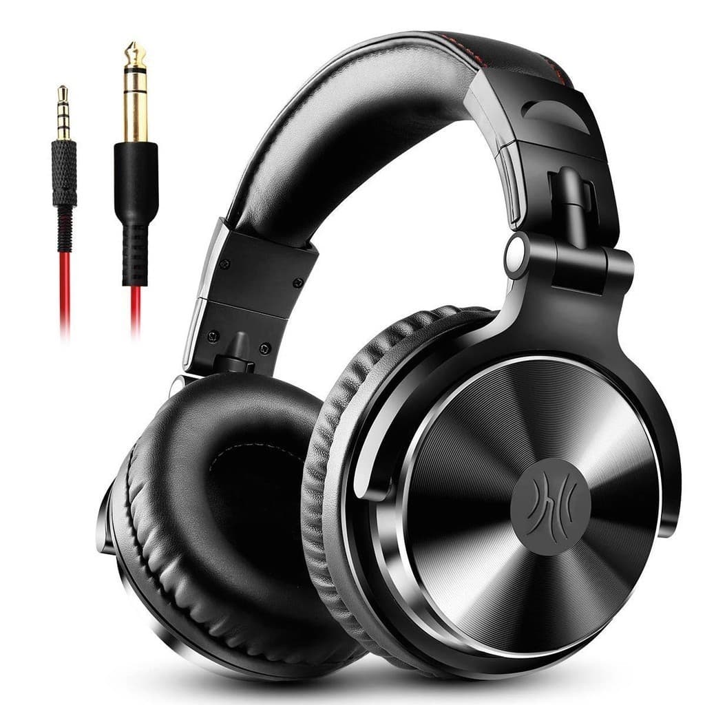 Fone De Ouvido Dj Oneodio Pro-10 Hi-Res Profissional Super Bass Preto