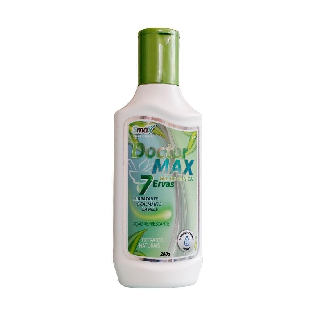 Gel De Arnica Doctor Max 7 Ervas 200g Smax