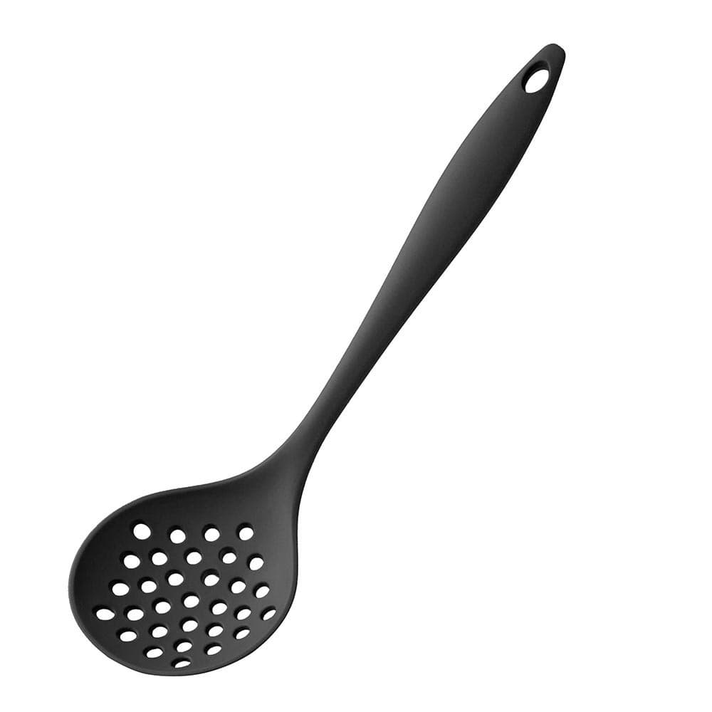 Escumadeira de Silicone Preta Up Home - UD106