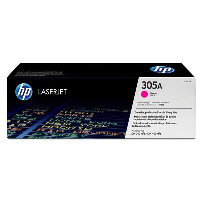 Toner HP 305A Original CE413AC Magenta p/ Laserjet PRO 300, 300 MFP, 400, 400 MFP