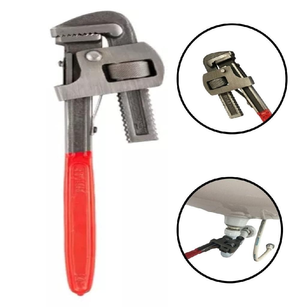 Chave Grifo Para Cano Tubos Ajustável Aperto Desaperto 14pol