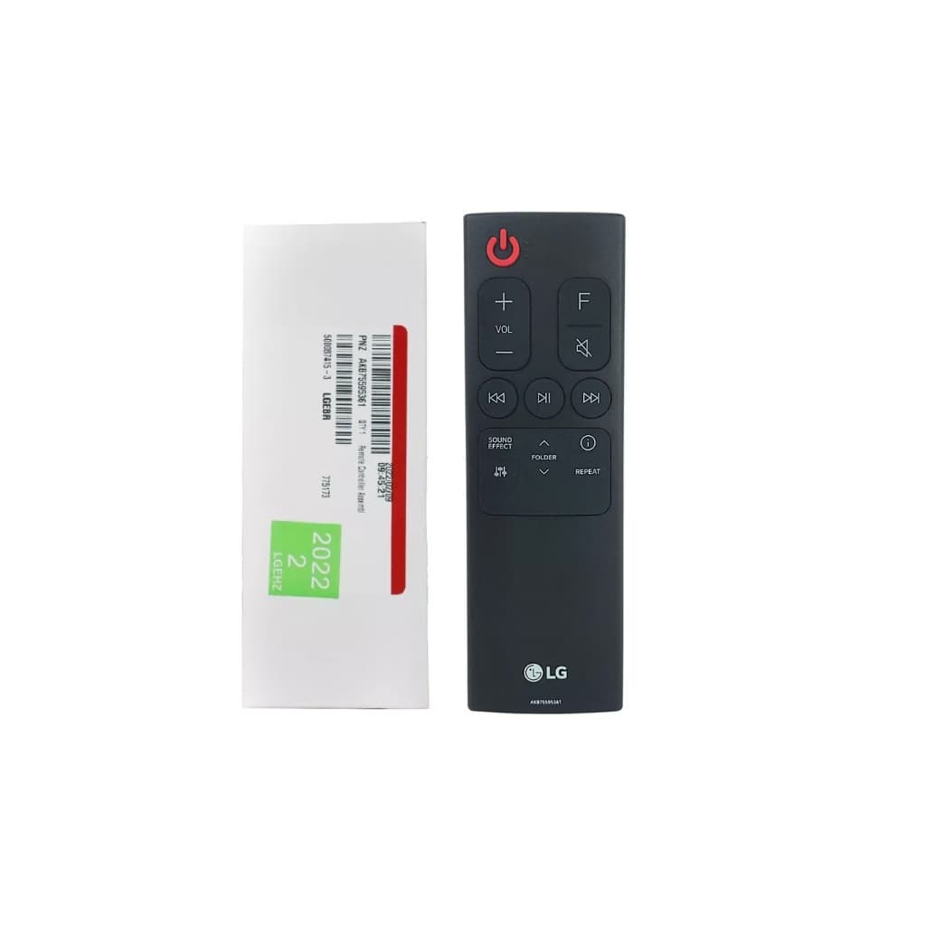 Controle Remoto Original Soundbar LG Akb75595361 AKB75515407 AKB75595331 Snh4 Snh5 SL5Y SL6Y GX SN4