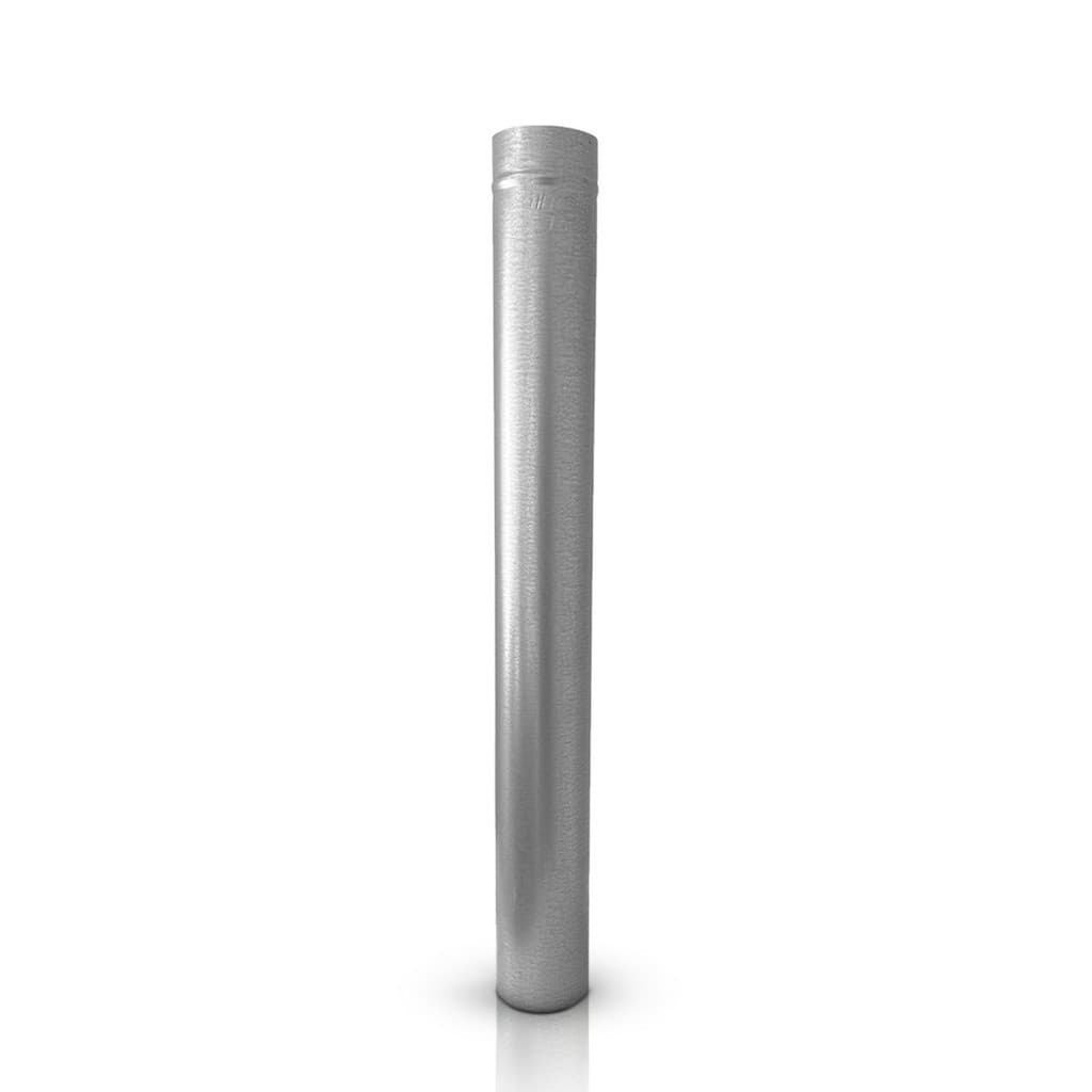 Cano para Chaminé Galvanizado 120mm de 1 Metro