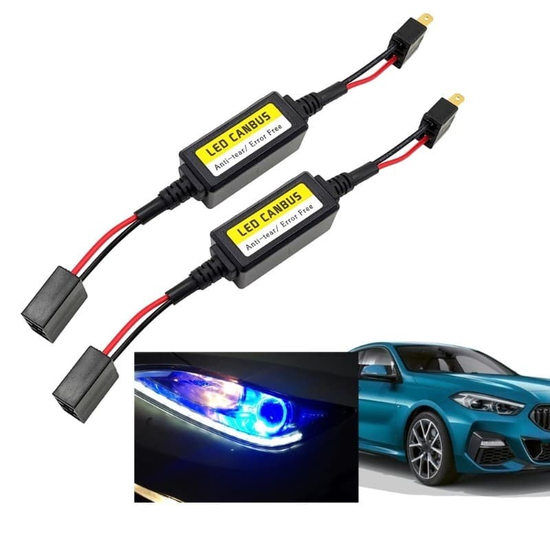 Conjunto De Resistor De Carga Atualizado Aconchegante , Decodificador De Farol LED De Plástico , Pisca -