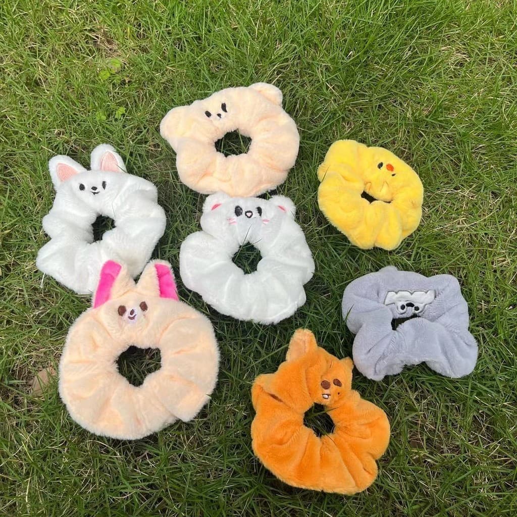 Kpop Idol Straykids Faixa De Cabelo Elástica SKZ Faixas Stay Hair Scrunchie Fãs Gift