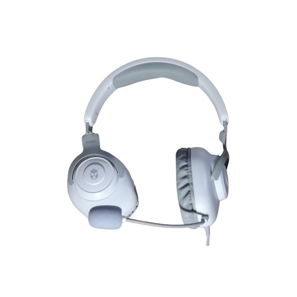 Fone Headset Gamer com fio Branco Kaidi KD-G31