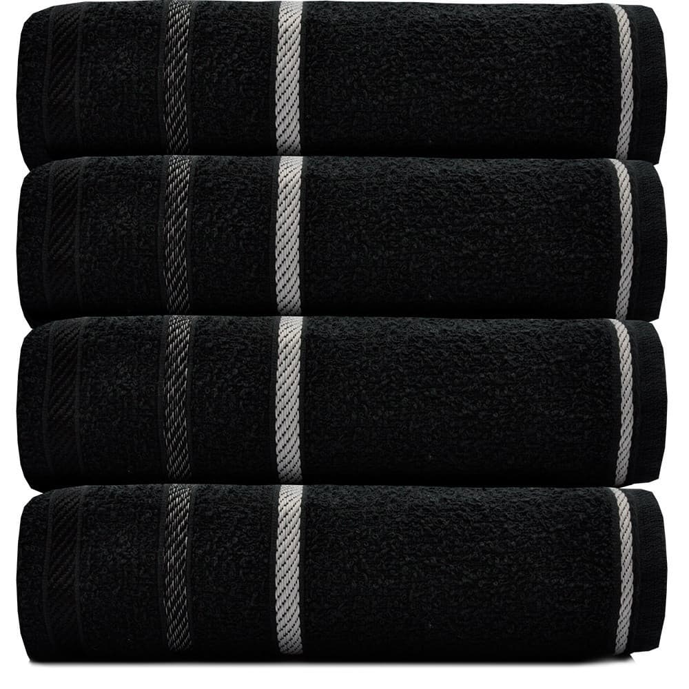 Kit 4 Toalhas de Banho Pop 100% Algodão Salão Manicure SPA 68x113cm BF Casa Marcotex