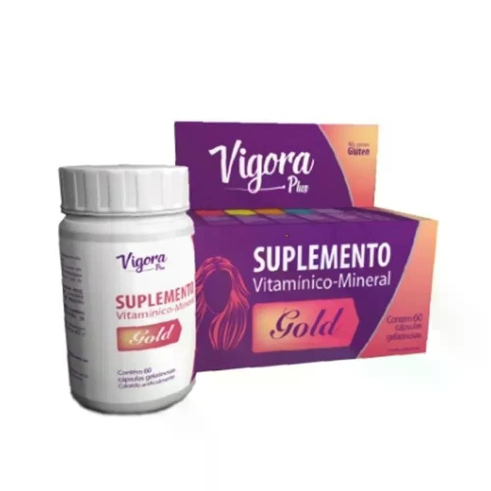 Suplemento Alimentar Vigora Gold - 60 capsulas