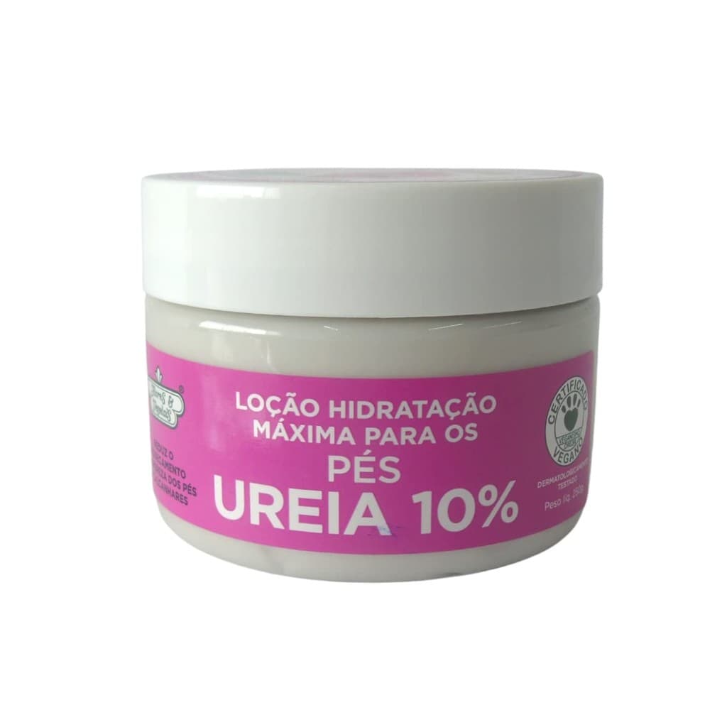 Loção de Hidratação Máxima Uréia 10% PÉS Flores e Vegetais 250g