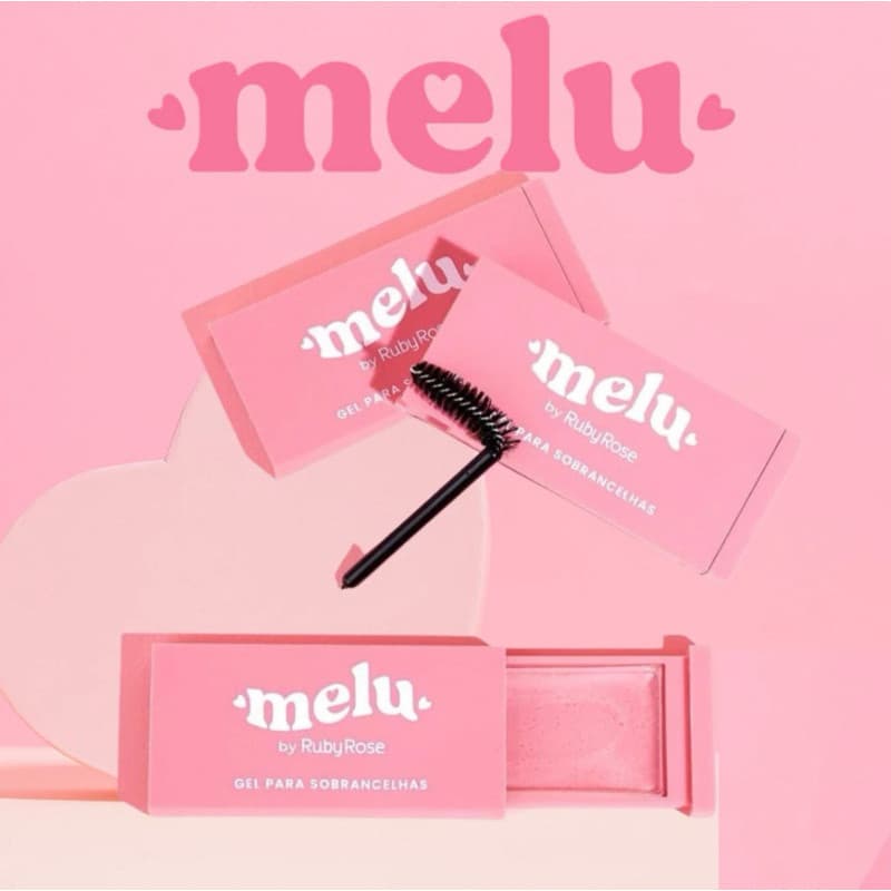 Gel para sobrancelha Melu by Ruby Rose Modelador