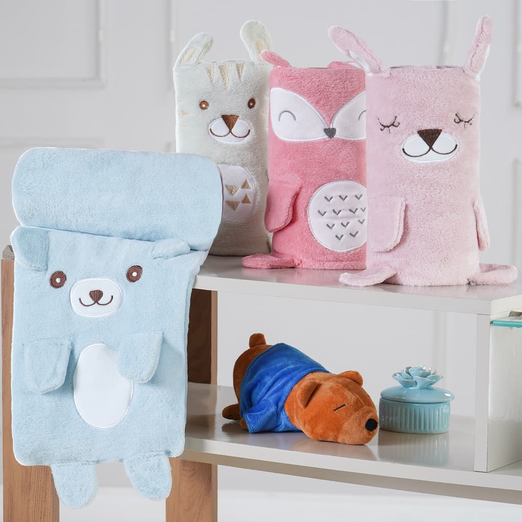 Manta Baby Funny Com Aplique